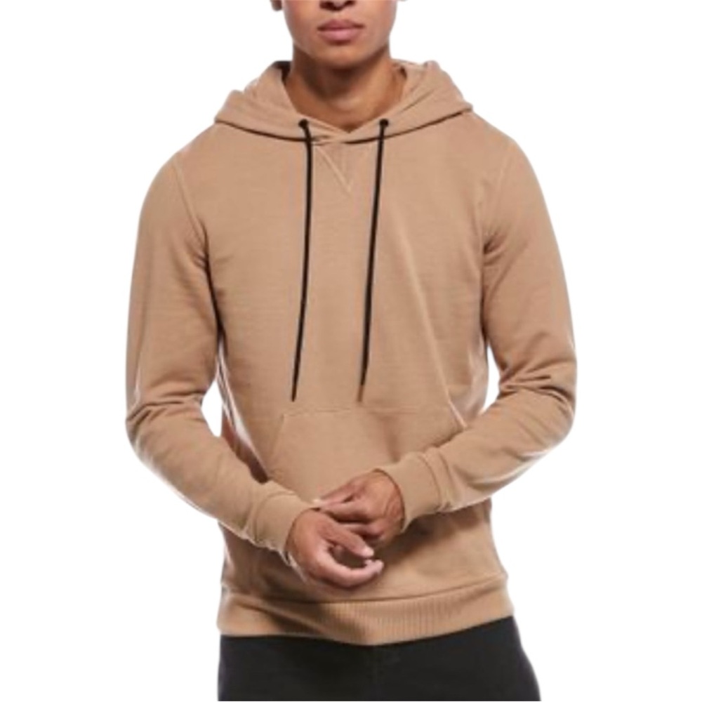 Theory Tan/Light Brown Loft Hoodie
Lounge Fleece HT with Black Drawstrings Sz L